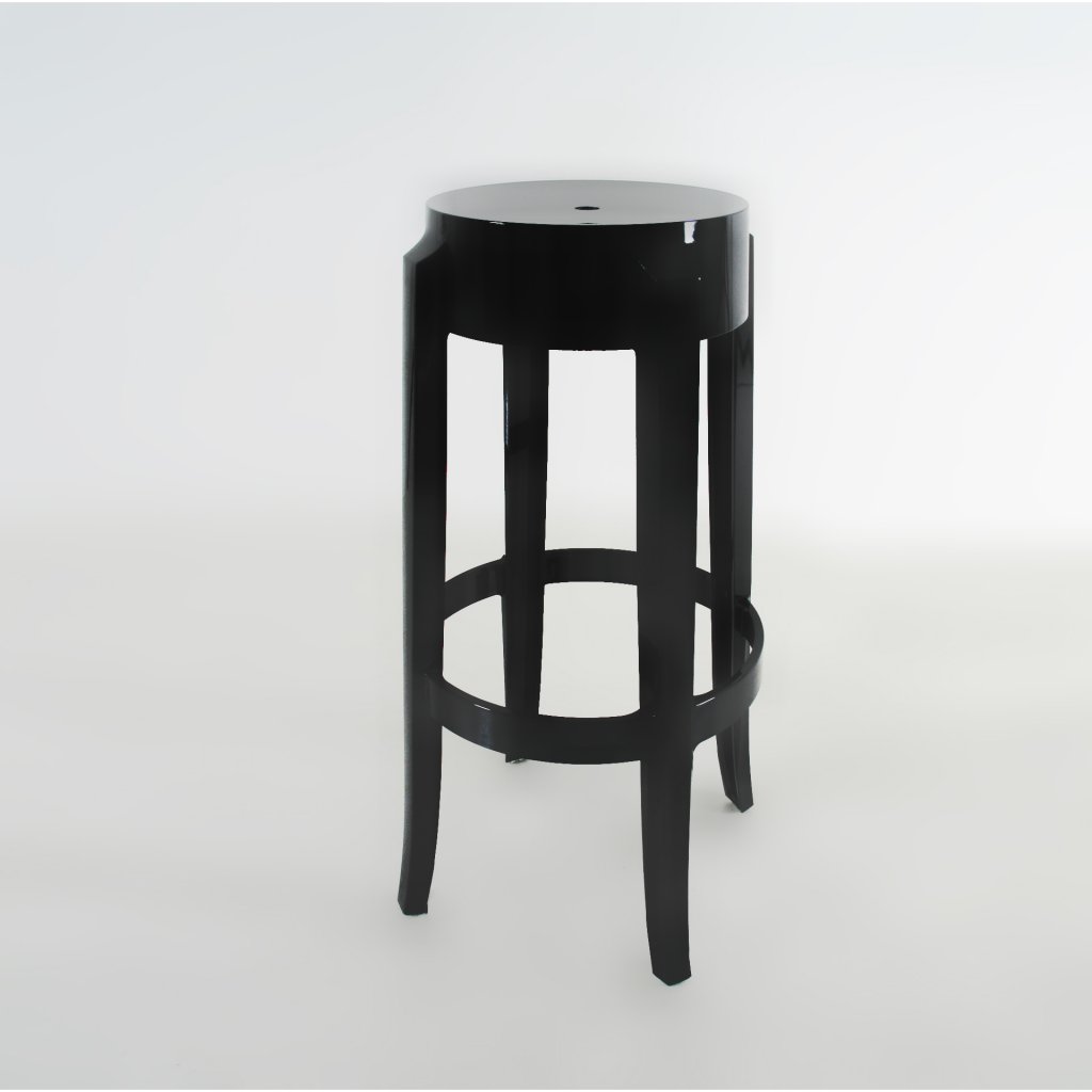 Tabouret Philippe Starck Charles Ghost 2006 (Kartell)