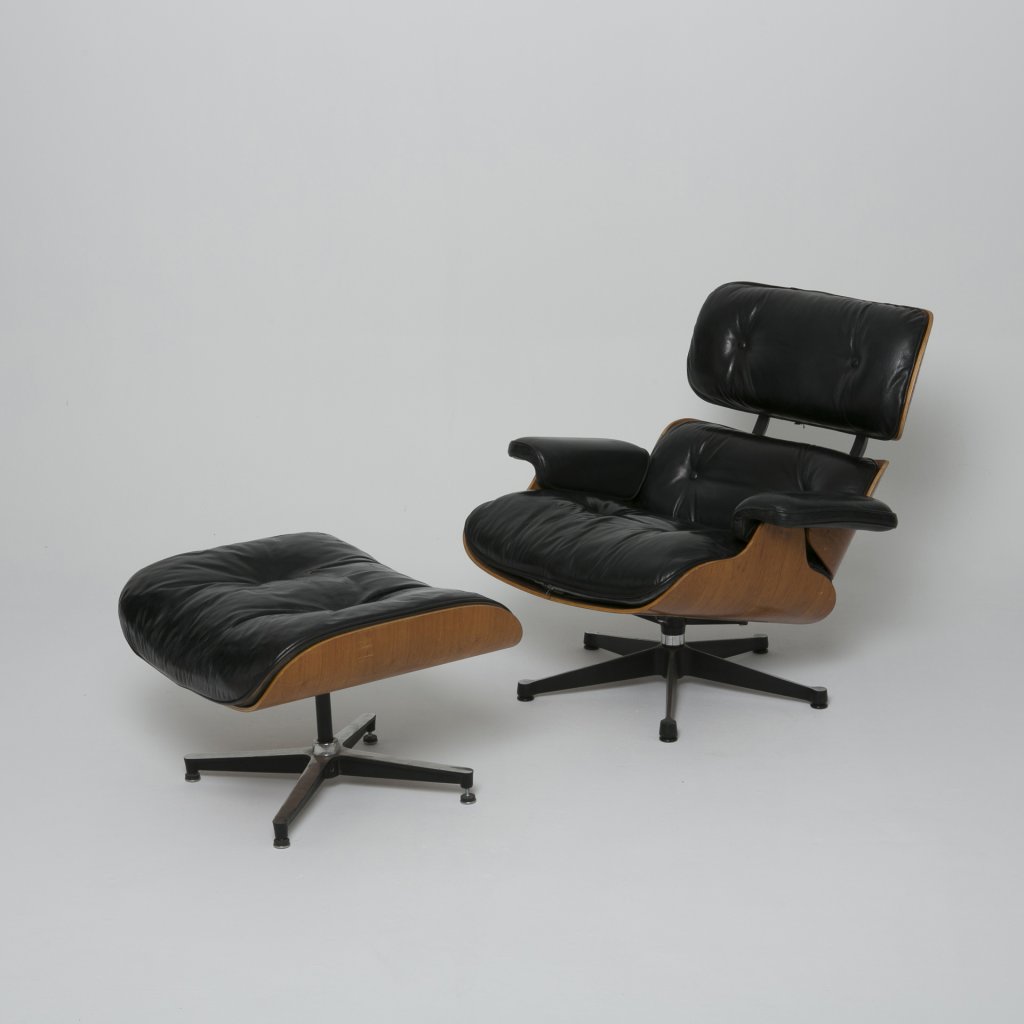 Fauteuil Charles Eames Lounge Chair 1956 (Mobilier International)