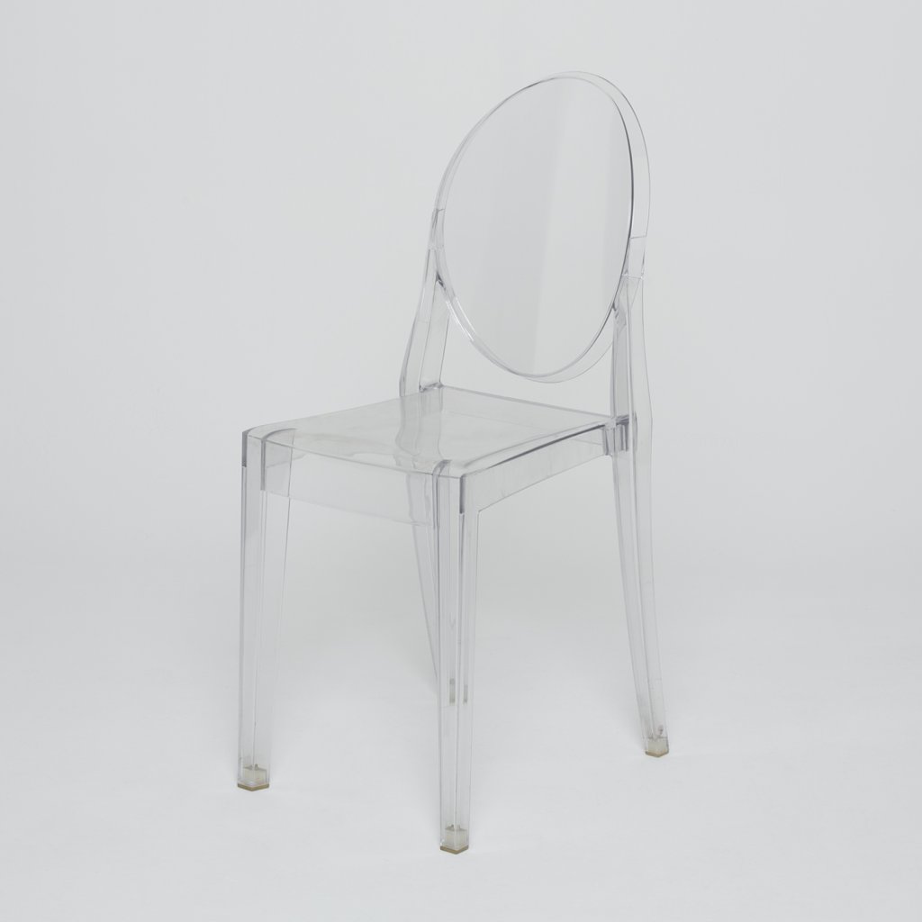 Chaise Philippe Starck Victoria Ghost 2000 (Kartell) grand format