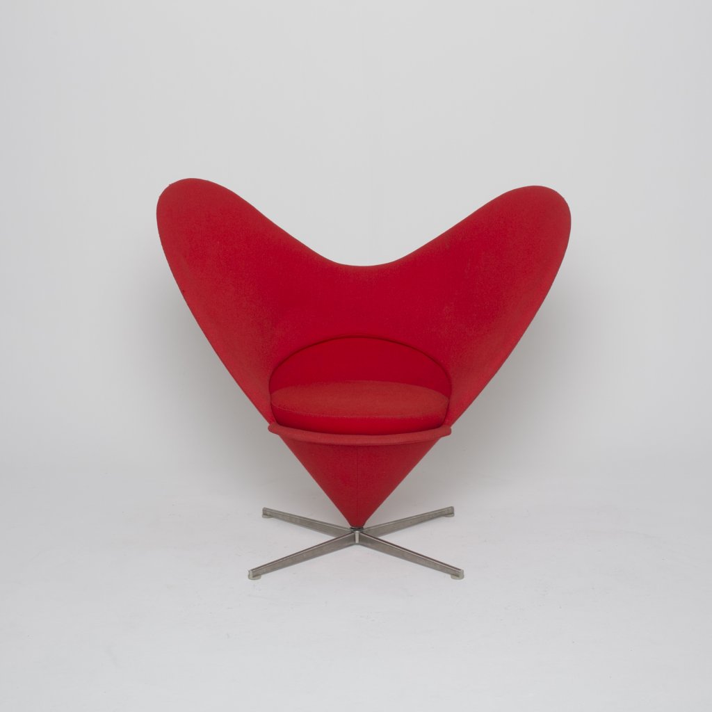 Fauteuil Verner Panton Heart cone chair  (Vitra)