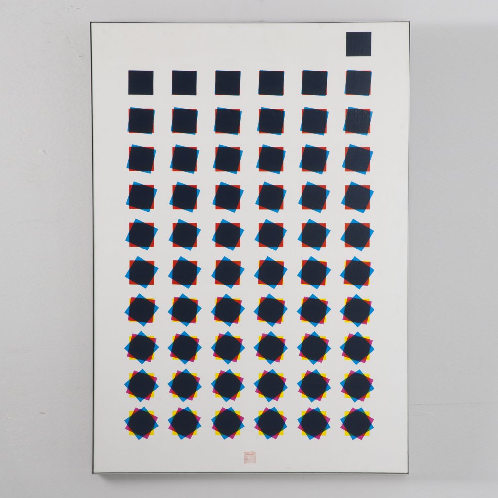 Peinture Frick Roger TopoLogiques 1980 ( Inconnu)