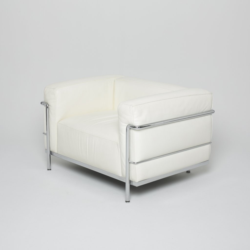 Fauteuil Charles Edouard Jeanneret dit Le Corbusier LC3 2008 (Cassina)