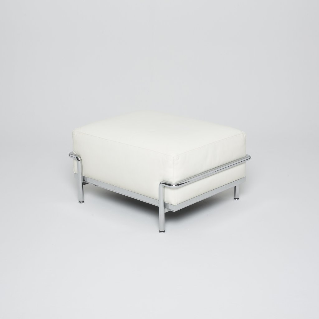 Pouf Charles Edouard Jeanneret dit Le Corbusier LC3 2008 (Cassina)