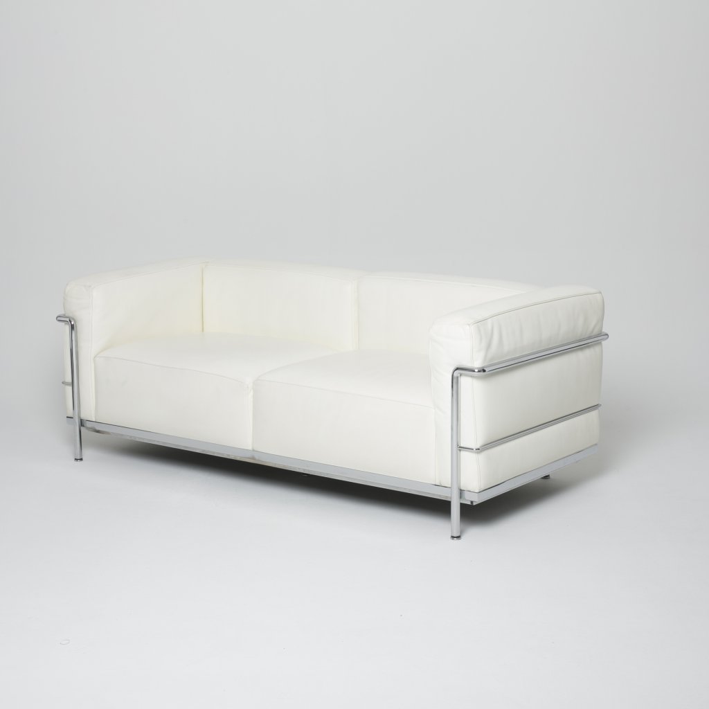 Canapé Charles Edouard Jeanneret dit Le Corbusier LC3 / 2 places 2008 (Cassina)