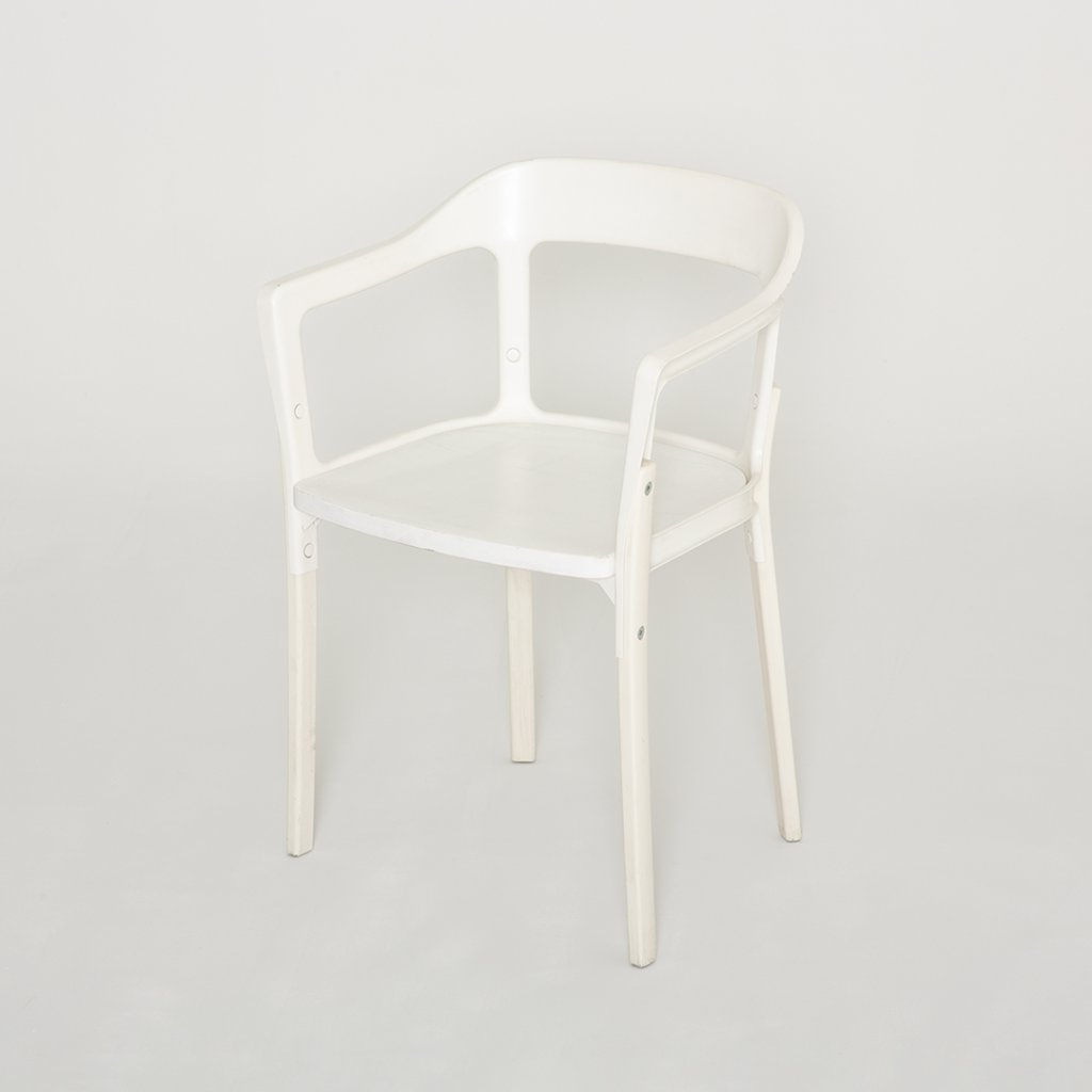 Chaise ronan & erwan bouroullec STEELWOOD 2007 (Magis)