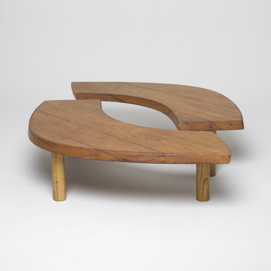 Table basse Pierre Chapo Oeil 1970 (Chapo )