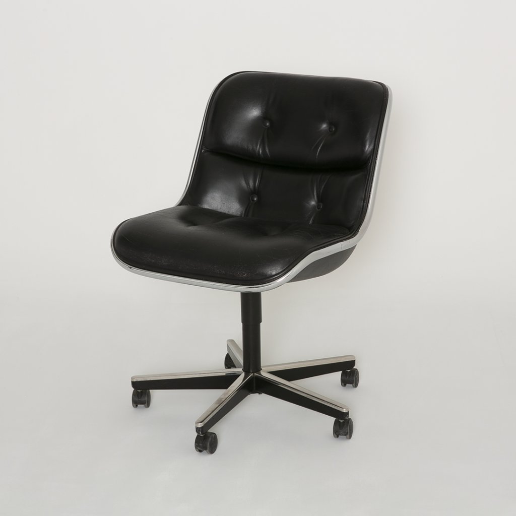 Fauteuil Charles Pollock Executive Chair 1963 (Knoll)
