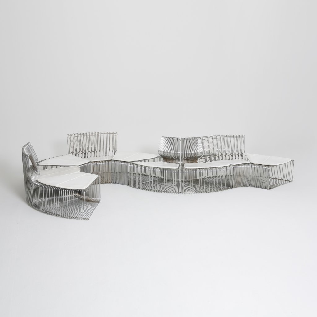 Canapé Verner Panton BANQUETTE Pantonova 1970 (Fritz Hansen) grand format
