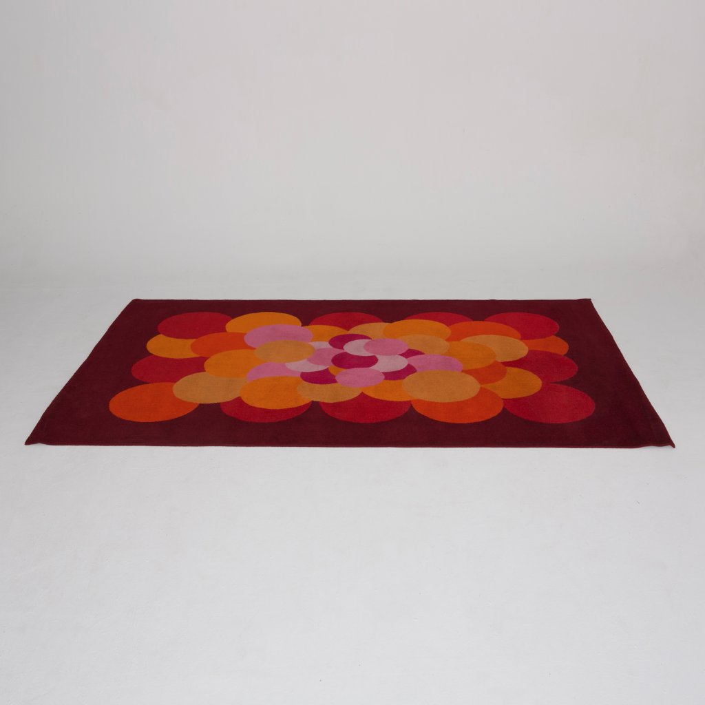 Tapis Anonyme  1970 ( Inconnu) grand format
