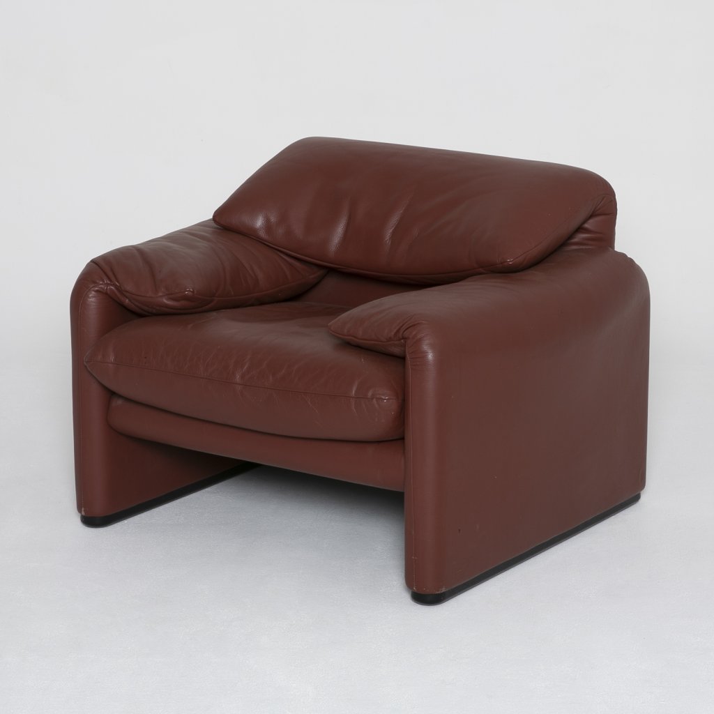 Fauteuil Vico Magistretti Maralunga 1973 (Cassina)