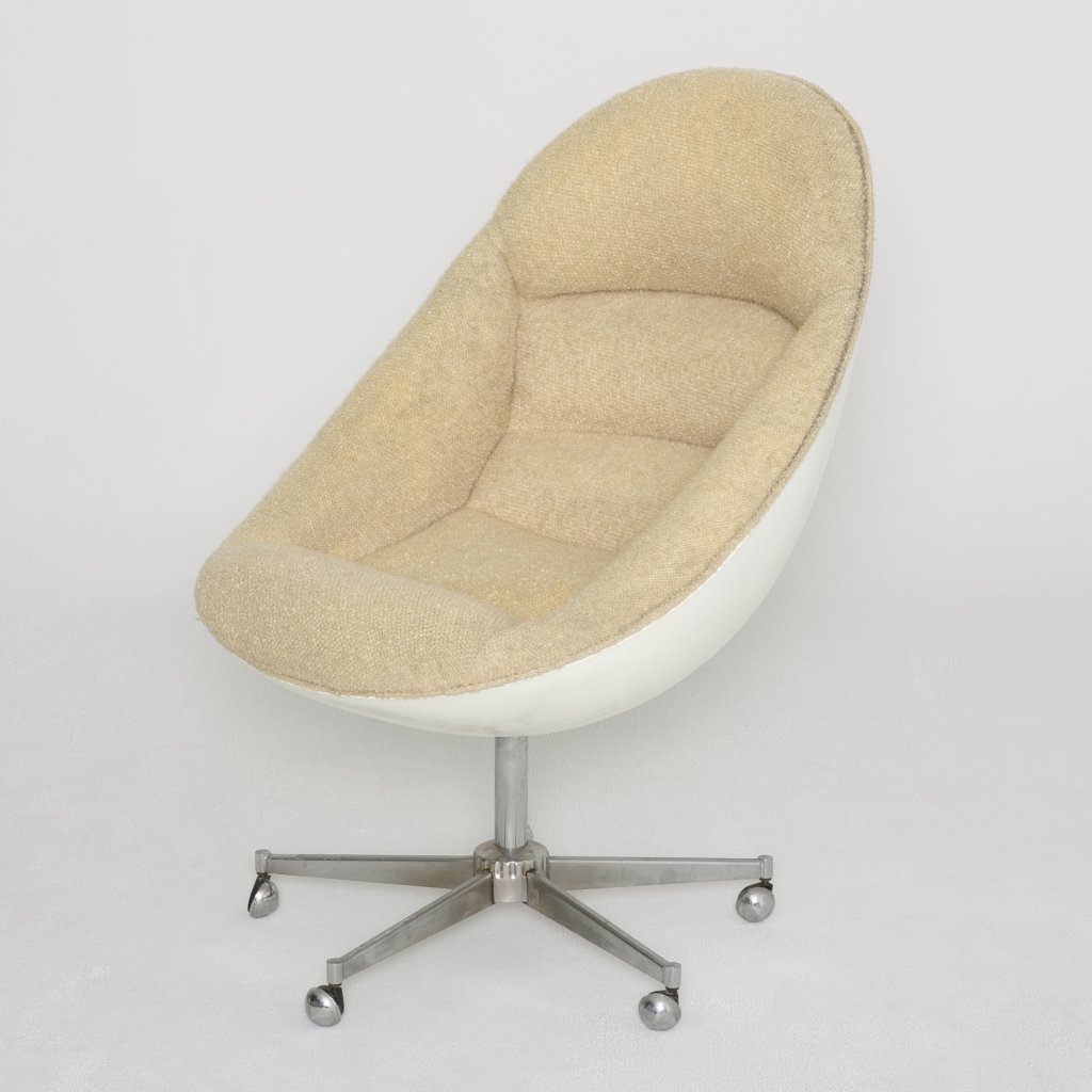 Fauteuil de bureau Maurice Calka Fauteuil de bureau boomrang 1969 (Leleu-Deshay)