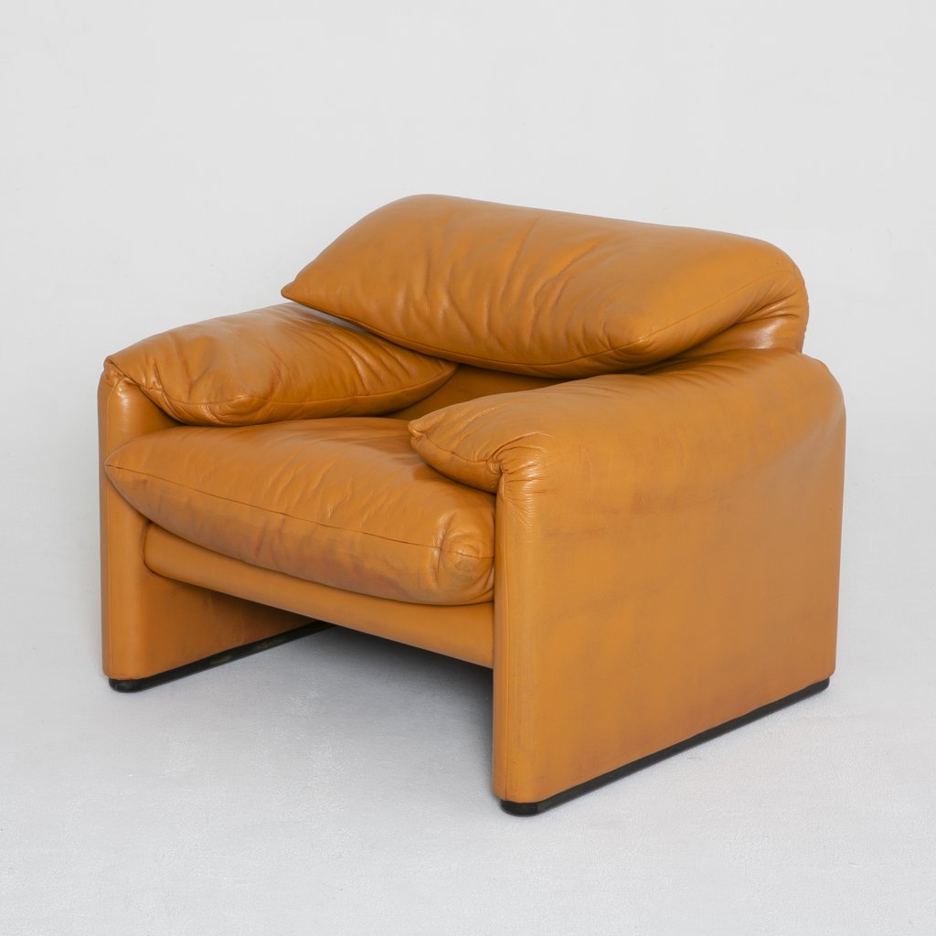 Fauteuil Vico Magistretti maralunga 1973 (Cassina)