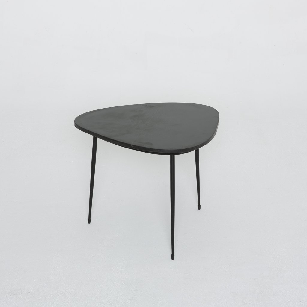 Table basse Anonyme Marbre noir  (Pomax)