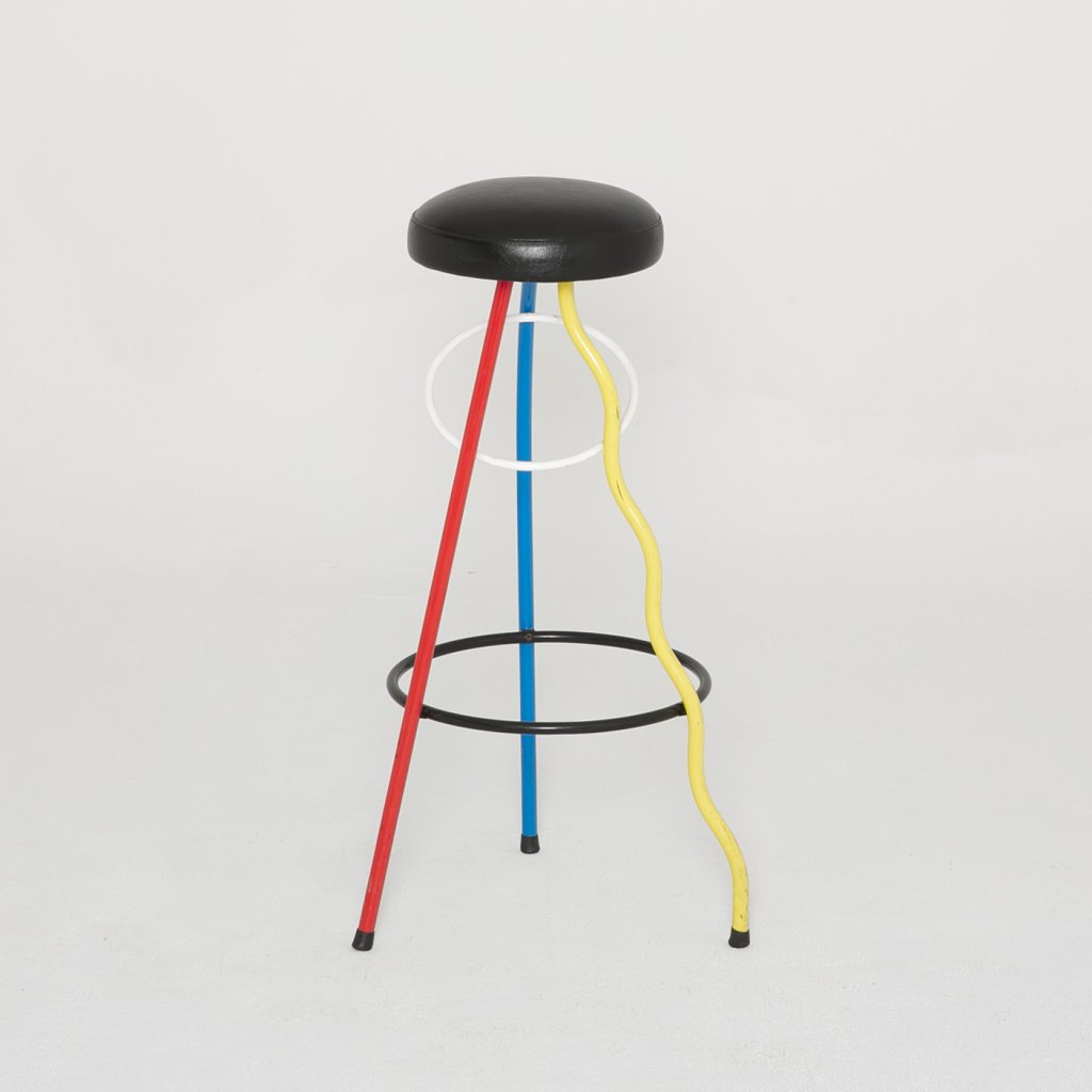 Tabouret de bar Javier Mariscal Duplex 1981 (Bd Ediciones de Diseno)