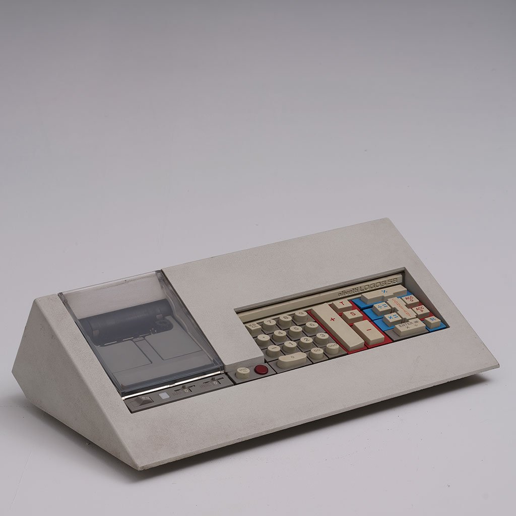 Machine à calculer Mario Bellini LOGOS 58 1973 (Olivetti) grand format
