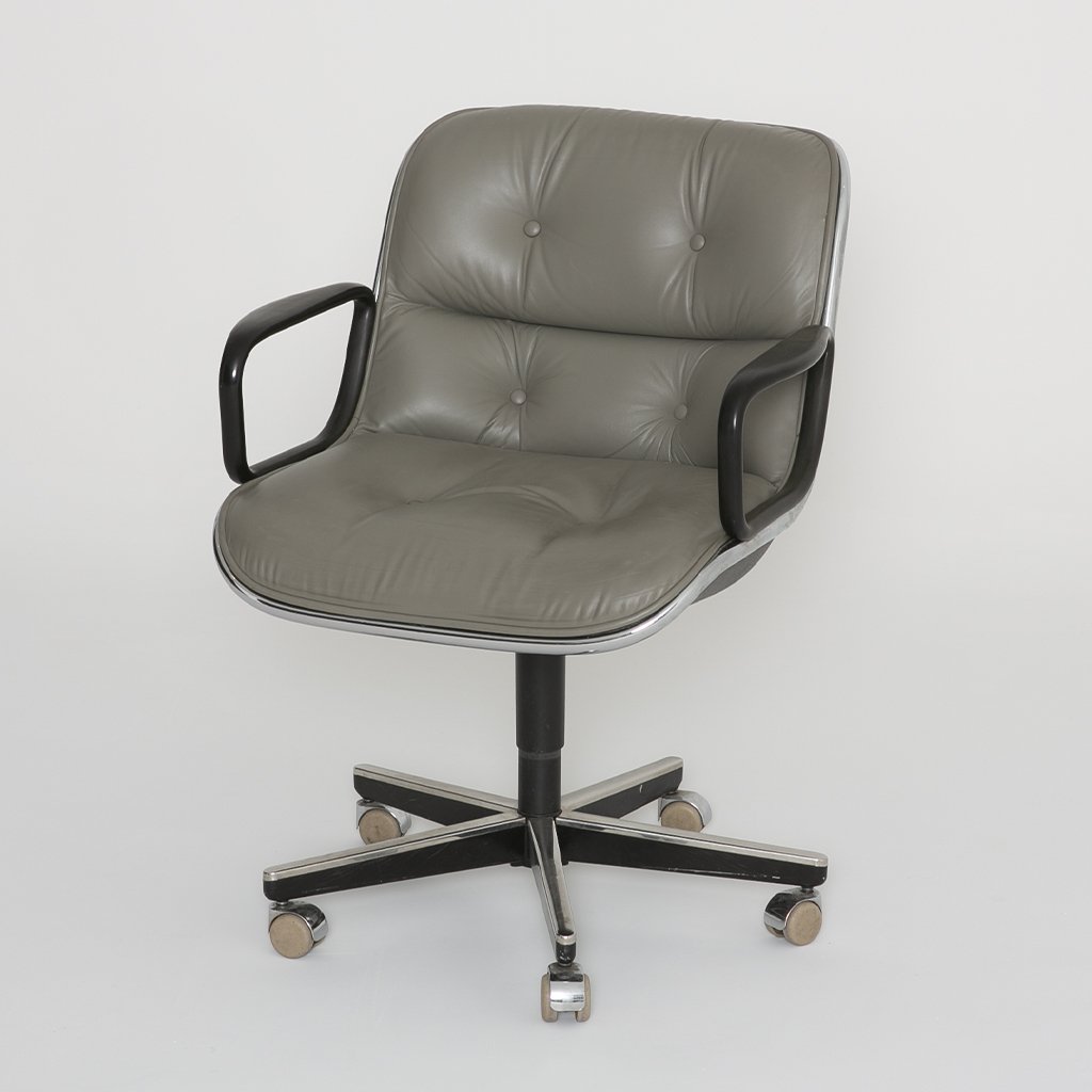 Fauteuil Charles Pollock Executive Chair 1963 (Knoll)
