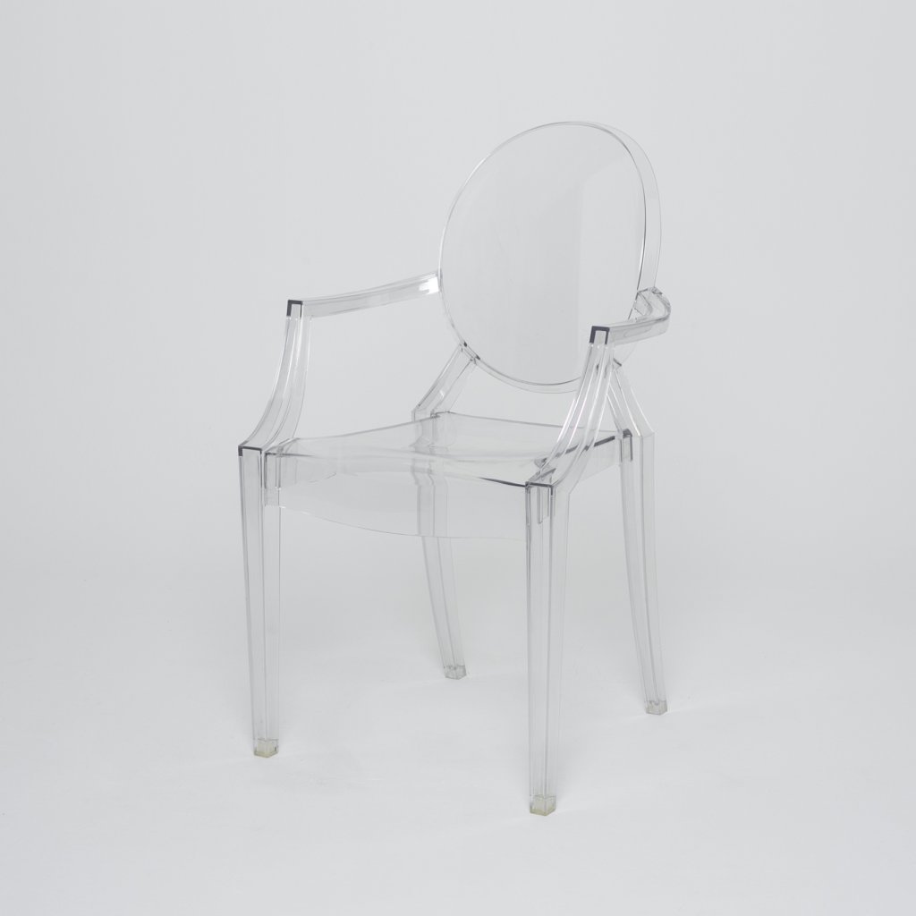 Chaise Philippe Starck louis Ghost 2001 (Kartell)