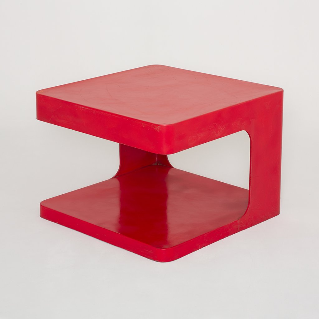 Table basse Anonyme Table Rodier carrée 1970 ( Inconnu)