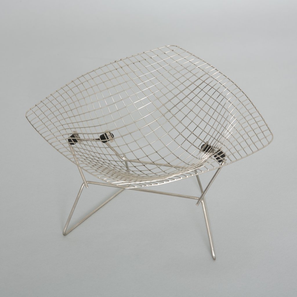 Assise Harry Bertoia Mini Diamond Chair 1952 (Vitra) grand format