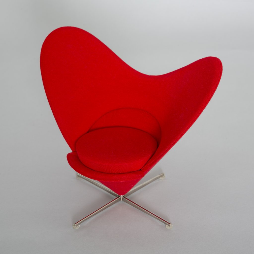 Assise Verner Panton Heart Chair 1958 (Vitra) grand format