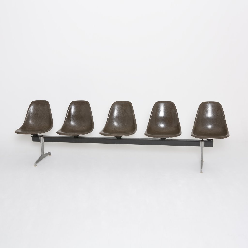 Banc Ray Eames Banc 5 places 1970 (Herman Miller) grand format