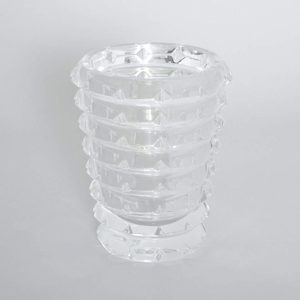 Vase   Anonyme vase en crystal 1970 (Baccarat)