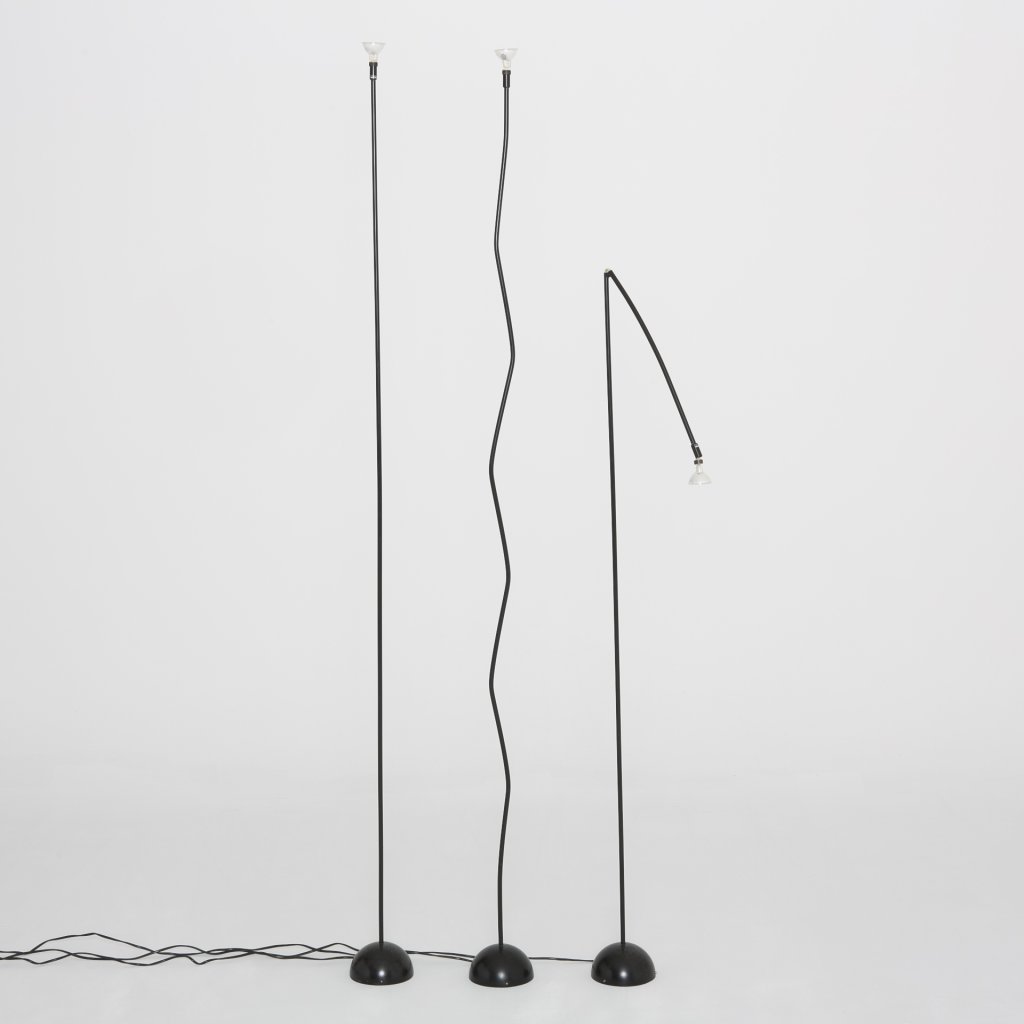 Lampadaire Pascal Bauer Avant l'orage, Pendant l'orage, toujours vivant 1990 (Tebong)