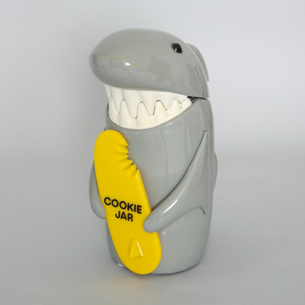 Pot   Anonyme Boîte à cookie requin 1980 ( Inconnu)