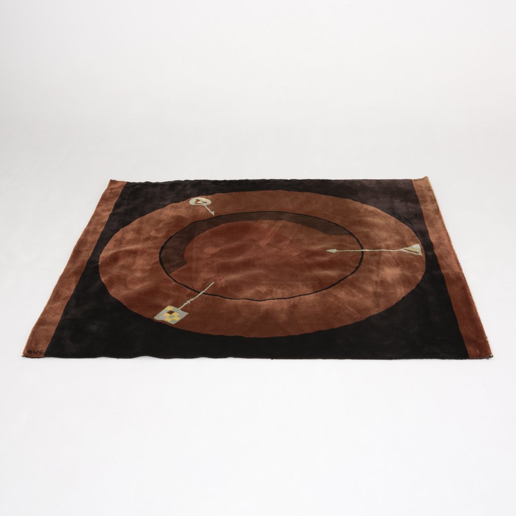 Tapis Christian Duc « MOINS C’EST PLUS » 1988 (Toulemonde Bochart)