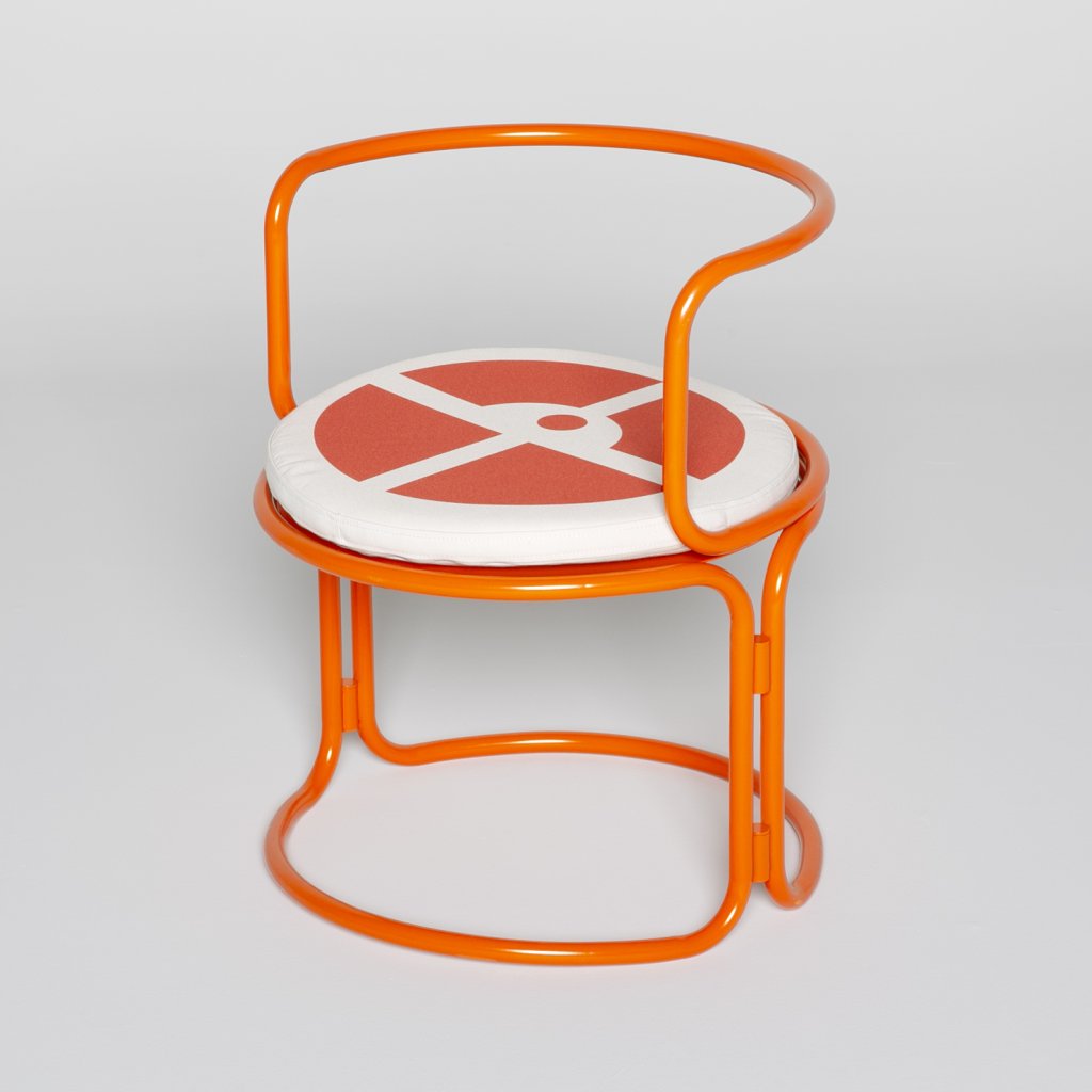 Chaise Gae Aulenti chaise 1972 (Monoprix) grand format