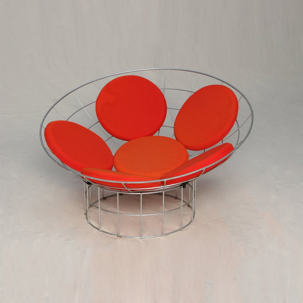Fauteuil Verner Panton Peacok-chair 1960 (Habitat)