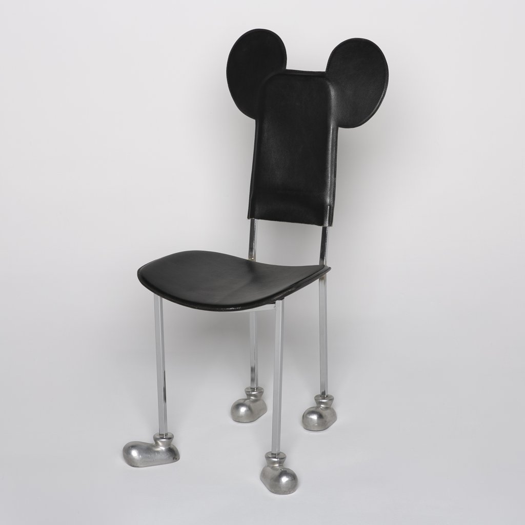 Chaise Javier Mariscal ''Mickey Mouse Garriris'' 1987 (Akaba)
