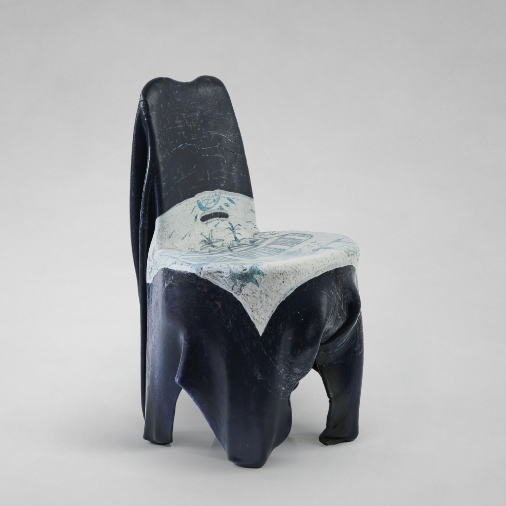 Chaise et Hartmut Knell Gerhard Bär Africa pavillon  (Bär & Knell)