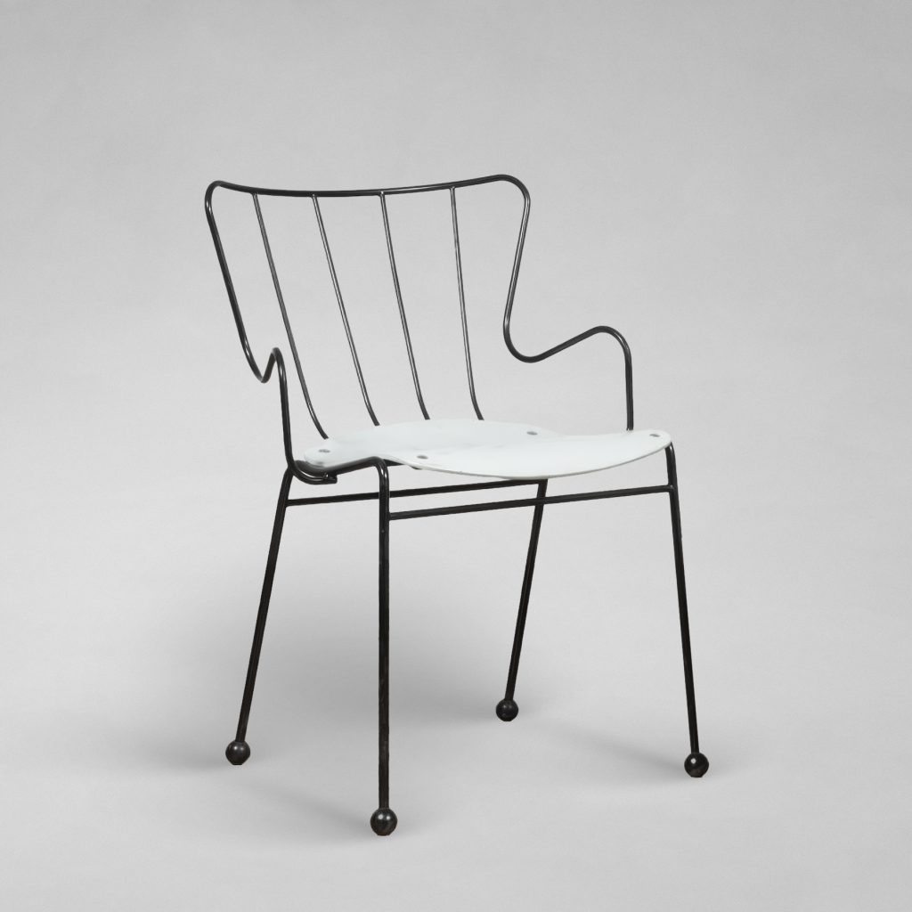 Chaise Ernest Race Antelope 1951 (Race furniture)