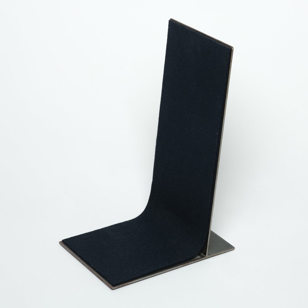 Chaise Hermann Becker Rückenlehne 1986 (Becker Stahlmöbel)