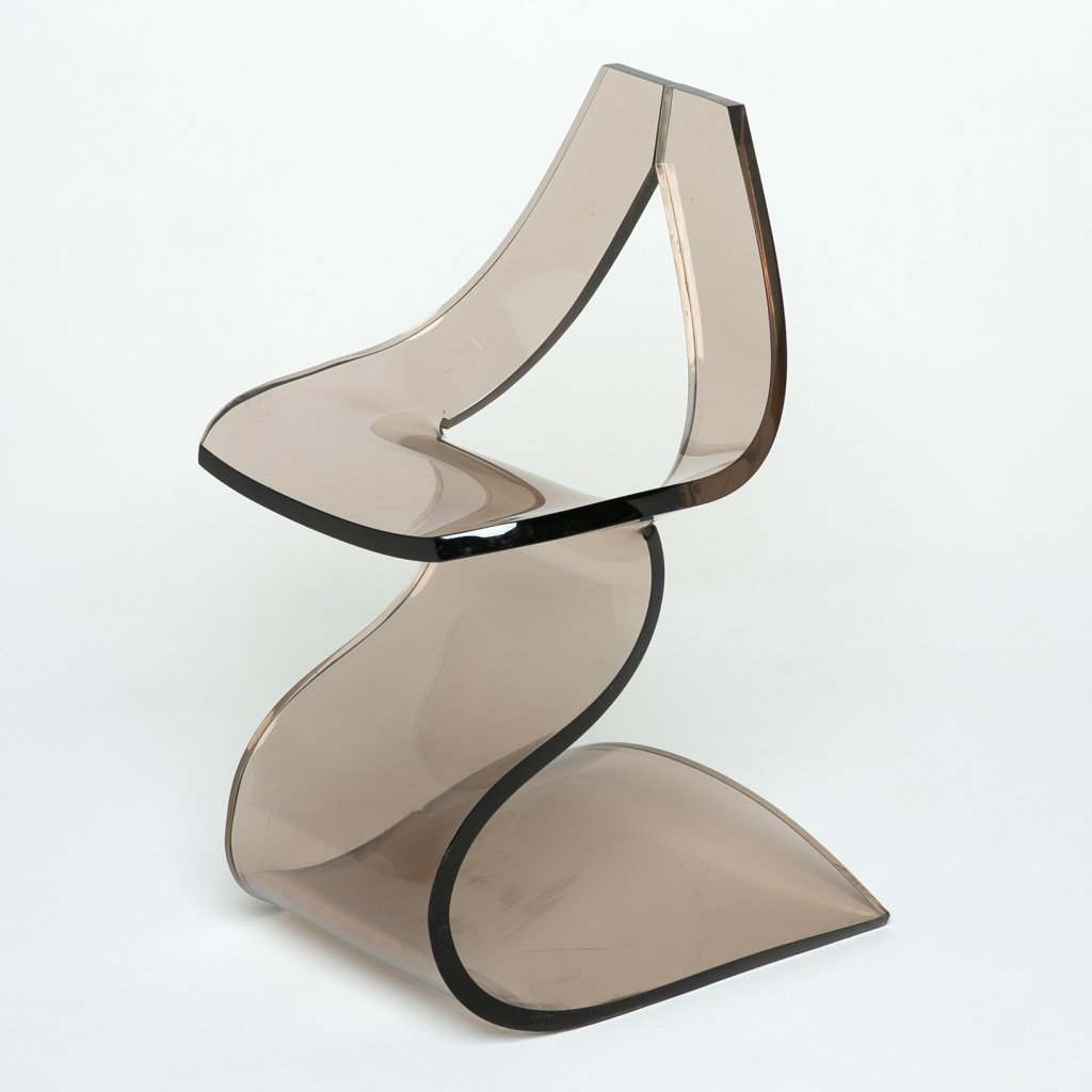 Chaise Michel Dumas Lucite 1970 ( Inconnu)