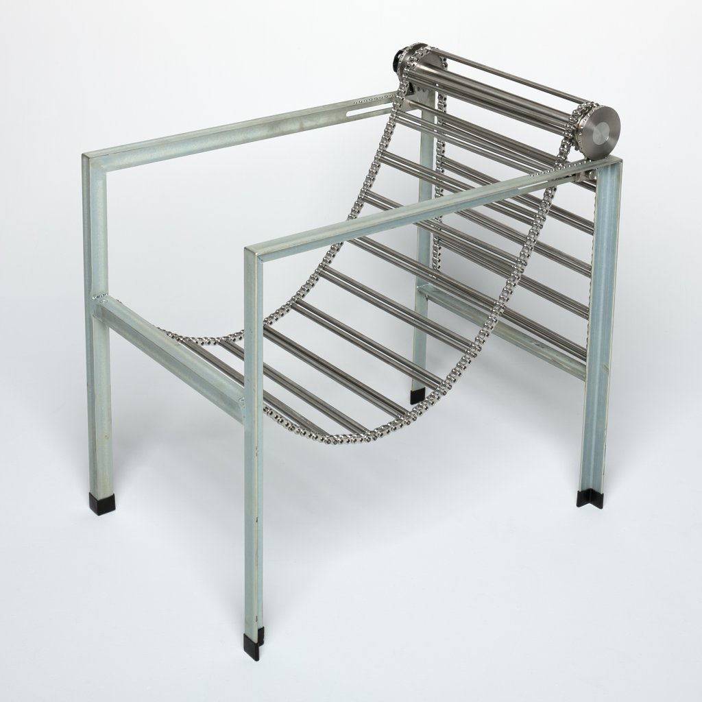 Fauteuil Pallucco & Rivier Barba d'Argento 1986 ( Inconnu) grand format