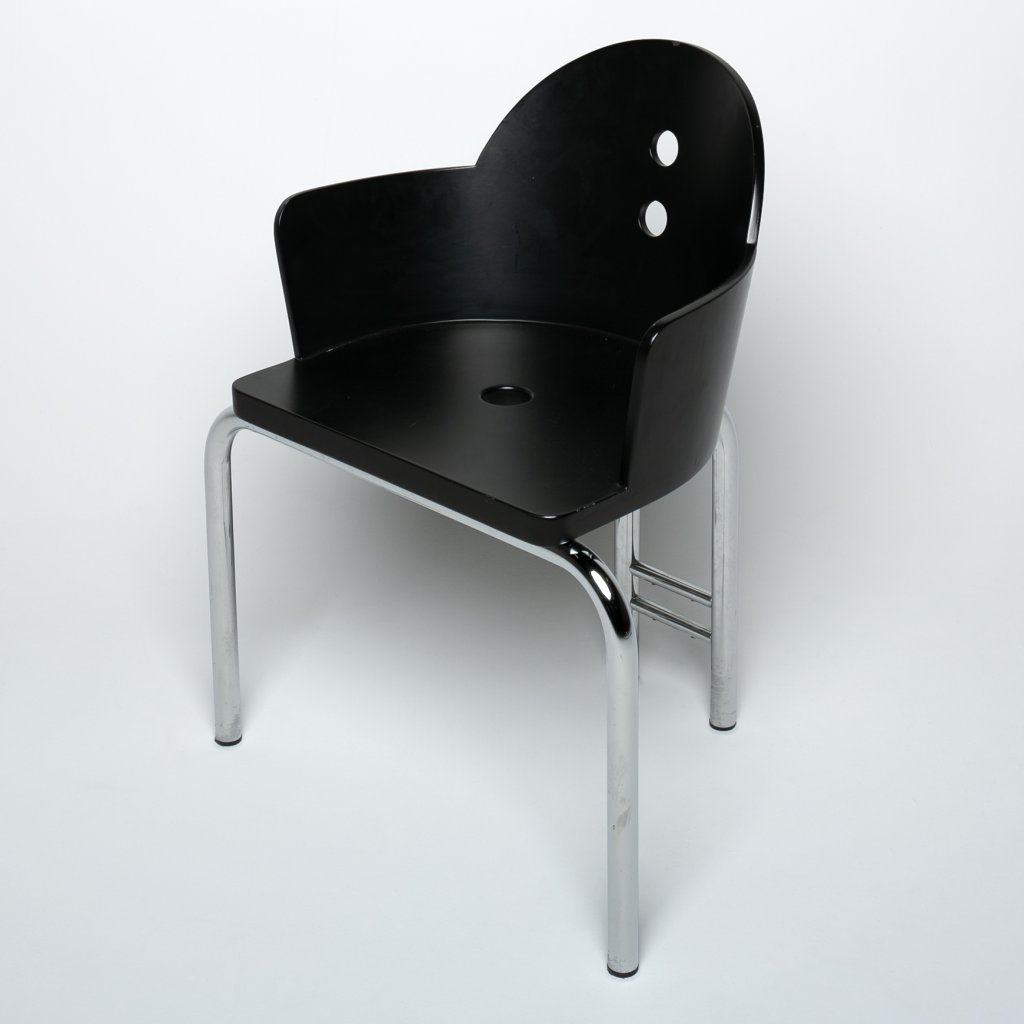 Chaise Nathalie Du Pasquier Nathalie 1987 (Memphis) grand format