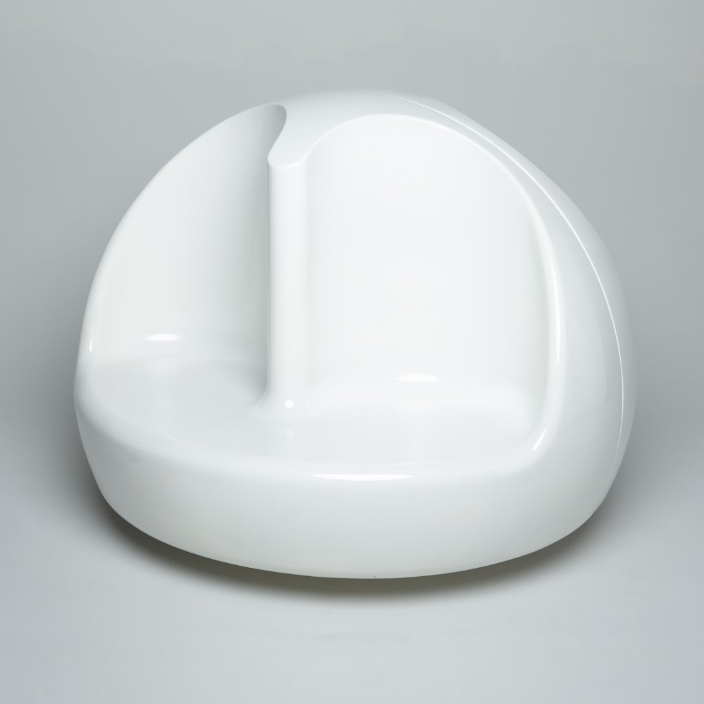 Canapé Anonyme GRAND MODULE 4 PLACES 1970 (Plastiques De Bourgogne)
