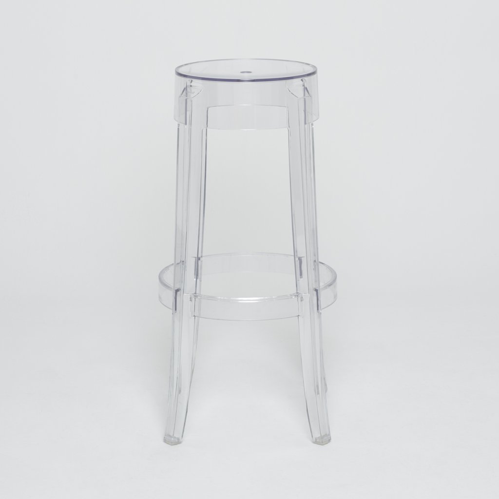 Tabouret Philippe Starck Charles Ghost  (Kartell)