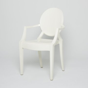 Fauteuil Philippe Starck Louis Ghost  (Kartell)