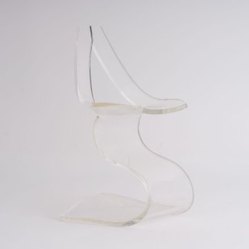 Chaise Michel Dumas Lucite 1970 ( Inconnu)