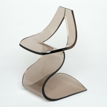 Chaise Michel Dumas Lucite 1970 ( Inconnu)
