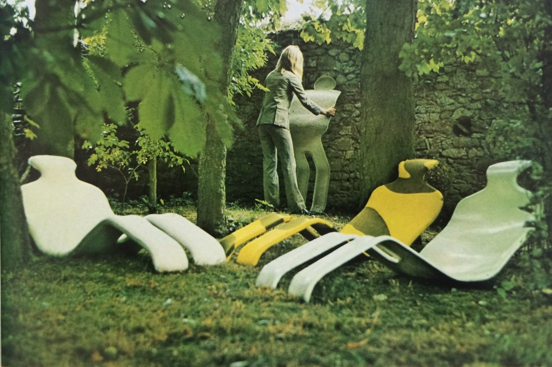 Bouloum Lounge Chairs, par Olivier Mourgue © DR